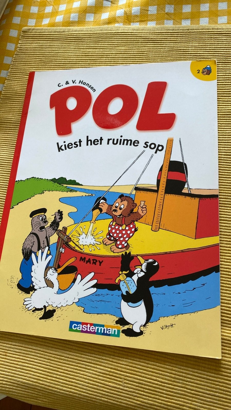 Pol kiest het ruime sop - C. & V. Hansen, Ophalen of Verzenden, Gelezen, Fictie algemeen