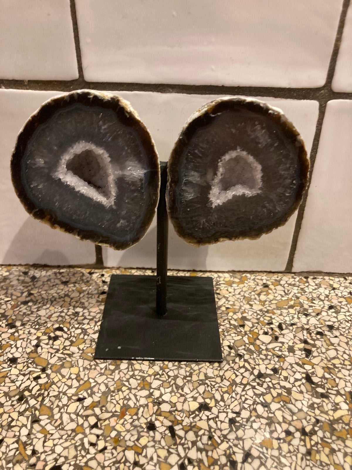 Mooie natuurstenen vlinder, Ophalen of Verzenden