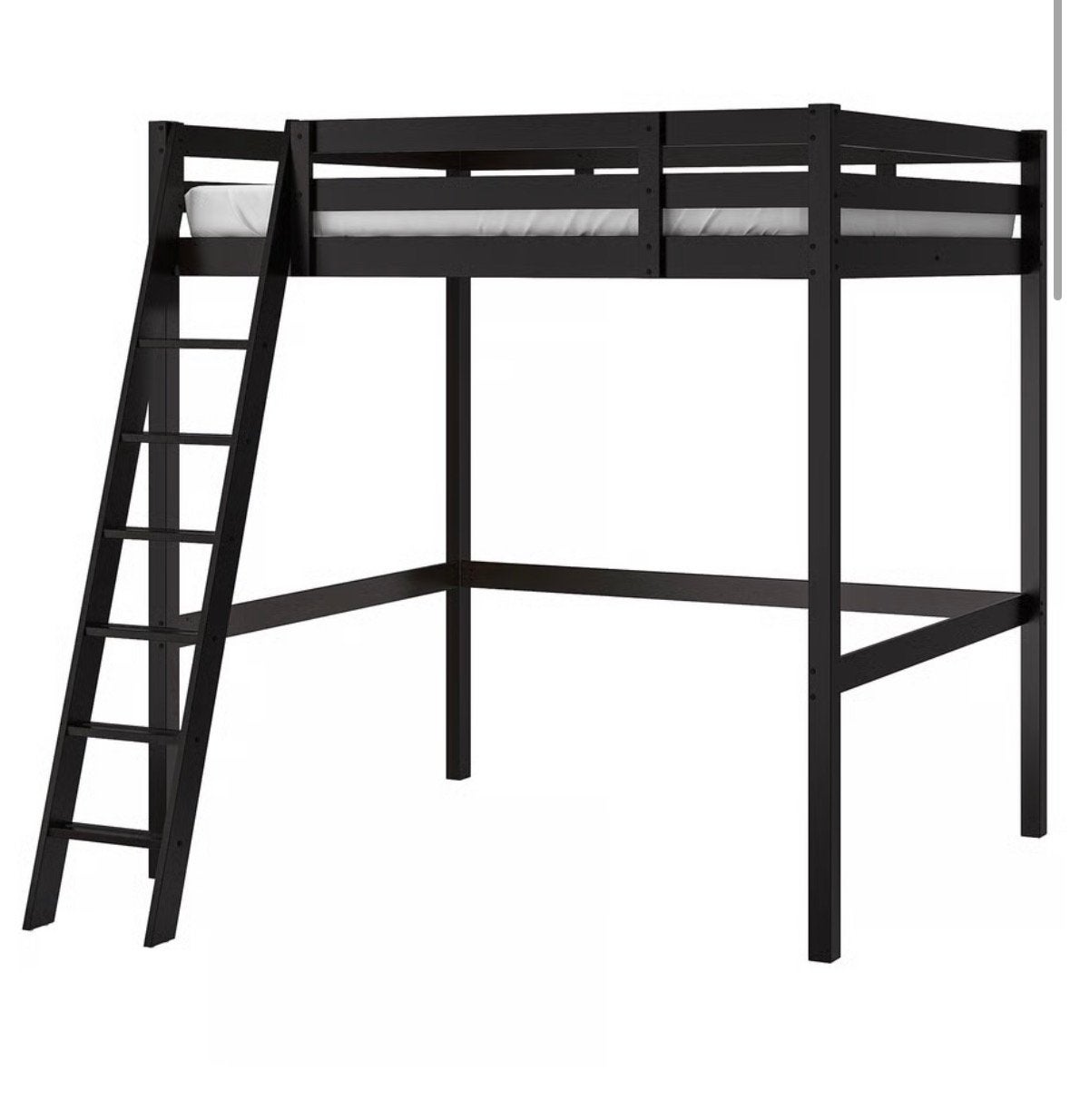 IKEA STORA Hoogslaper+Matras Compleet en in Goede Staat €400, Ophalen, Hoogslaper, 140 cm, Zo goed als nieuw
