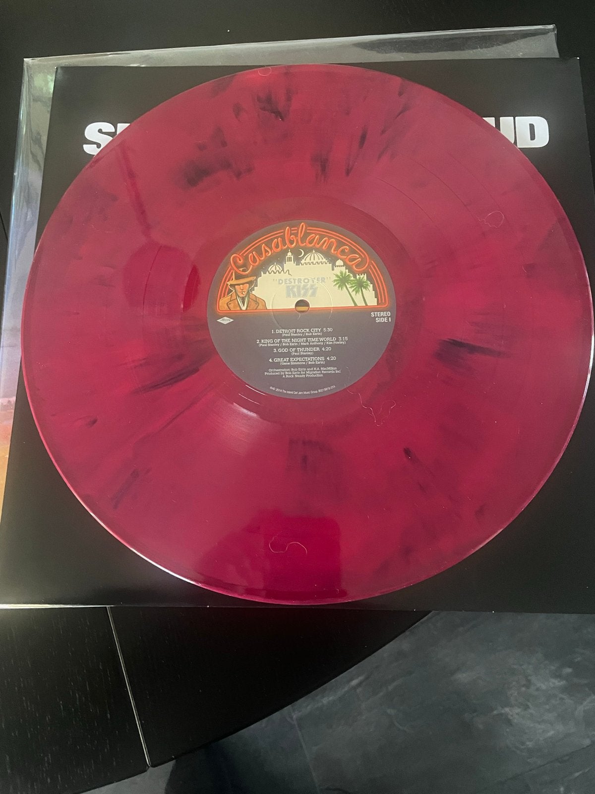 KISS - Destroyer (Limited Edition Rood/Blauw Marmer Vinyl), LP, Speciale editie, Hard Rock, Ophalen of Verzenden