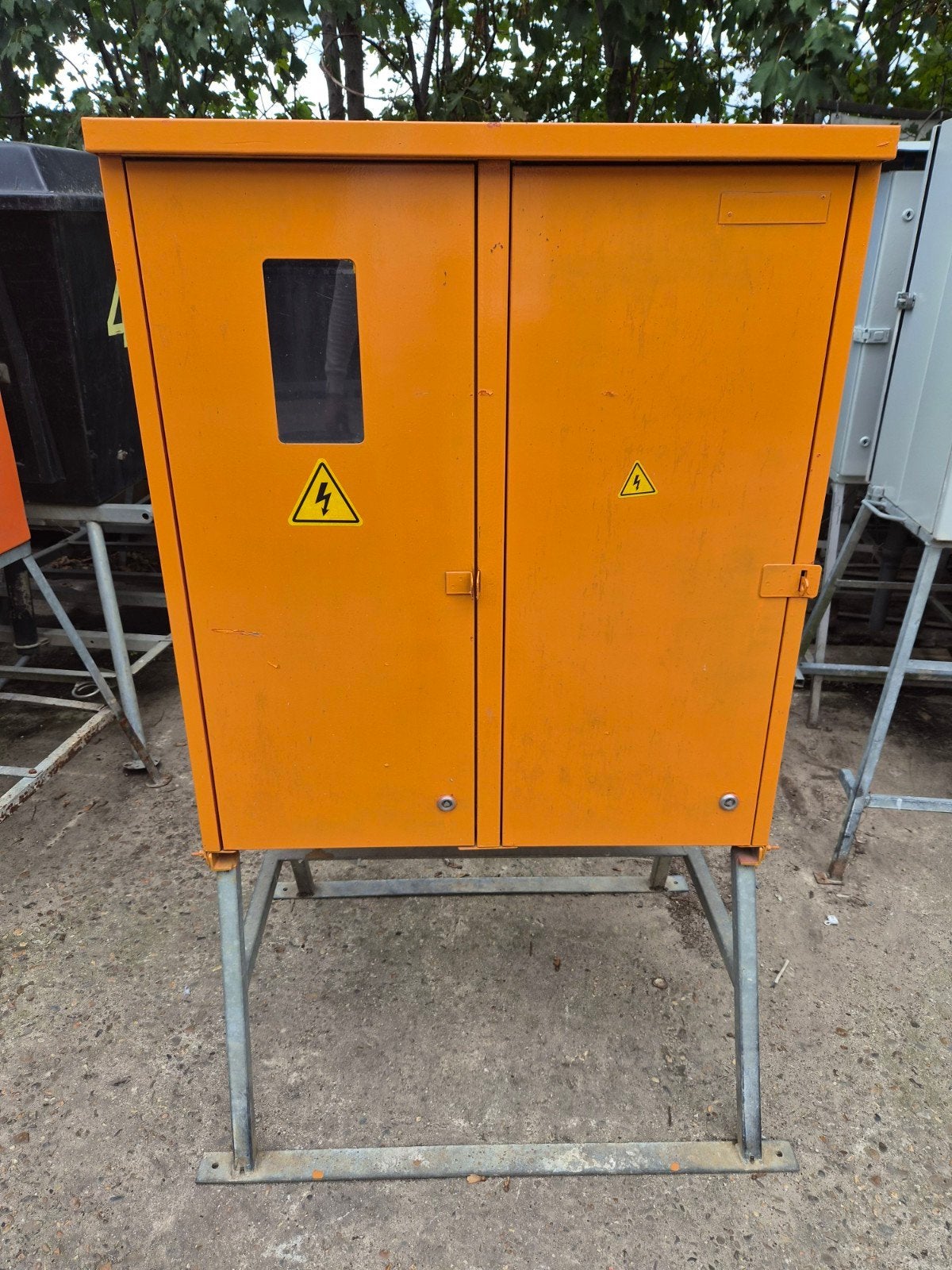 Bouwstroomkast - Robuuste stroomvoorziening voor bouwplaats, Ophalen, Gebruikt, Stopcontact