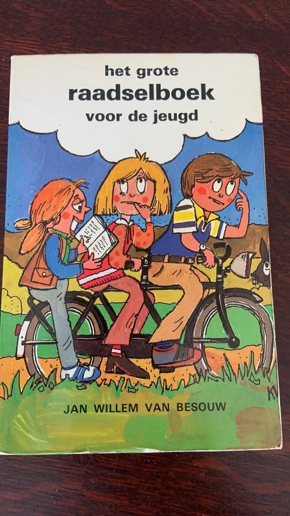 Het grote raadselboek voor de jeugd - Jan Willem van Besouw, Boeken, Ophalen of Verzenden, Non-fictie