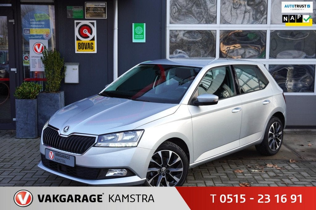 Skoda Fabia 1.0 TSI Business Edition NAP Airco/Cruise/AA+ACP, Auto's, Skoda, Gebruikt, Euro 6, 95 pk, 49 €/maand