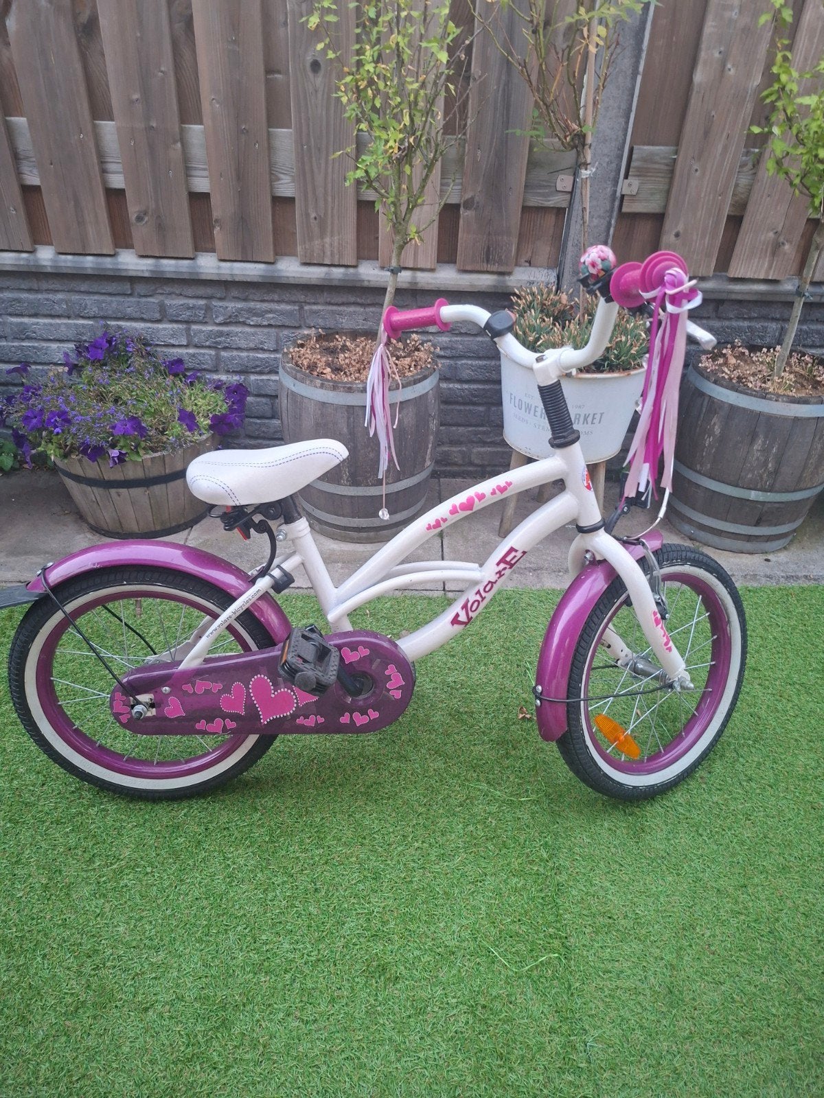 Volare meisjes fiets 16 inch, Ophalen of Verzenden, 16 tot 20 inch
