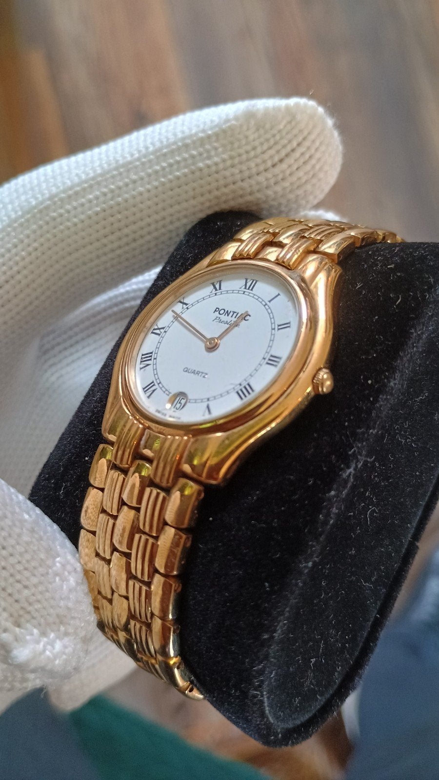 Pontiac prestige horloge, Overige merken, Staal, Gebruikt, Staal