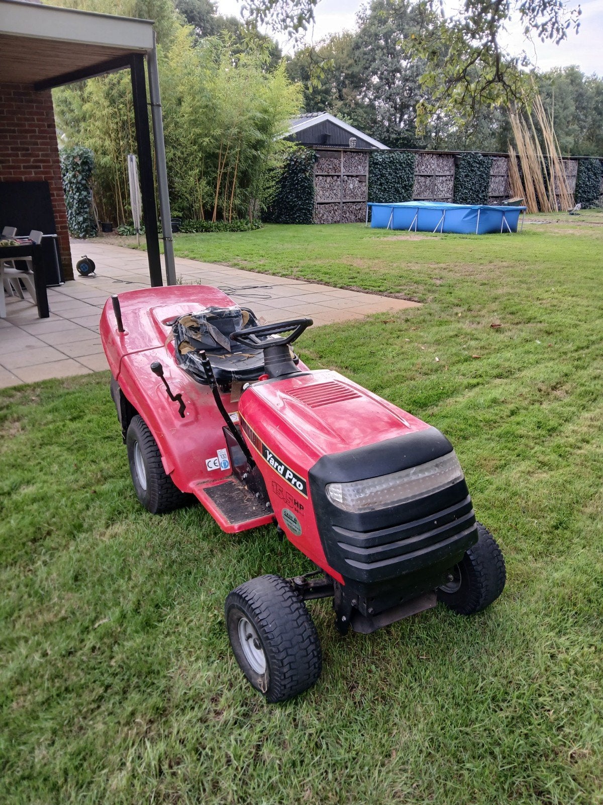Yard Pro 15.5HP zonder maaidek, Ophalen, Gebruikt