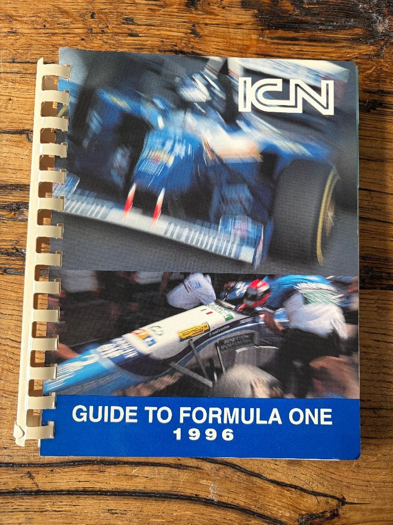 Guide to Formula one 1996 F1, ICN, Nieuw, Ophalen of Verzenden, Overige sporten