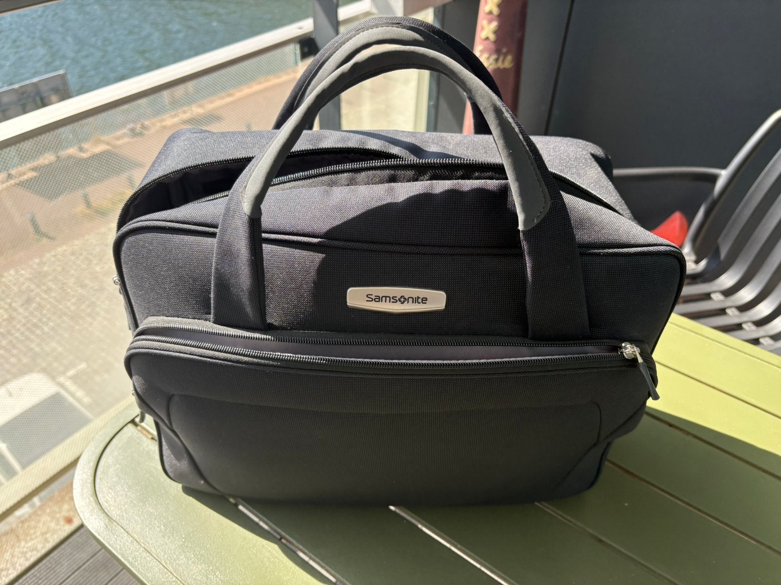 Samsonite shoulder bag, Ophalen, 30 cm of meer, Zwart, Minder dan 35 cm