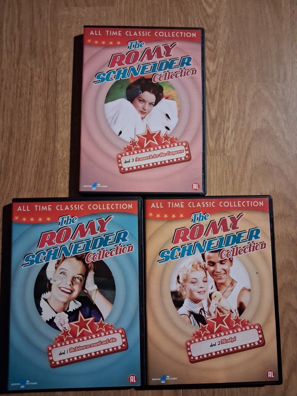3 Dvd's Romy Schneider collectie., Alle leeftijden, Ophalen of Verzenden, Zo goed als nieuw, Drama