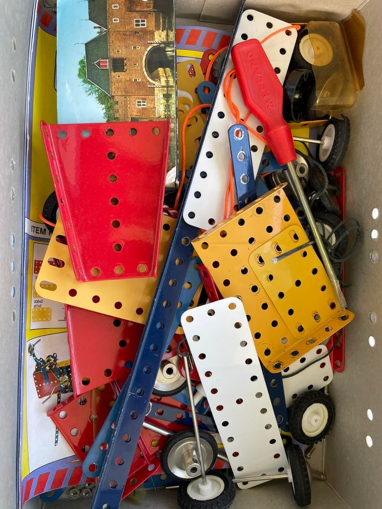 Meccano partijtje, Kinderen en Baby's, Speelgoed | Bouwstenen, Ophalen of Verzenden, Gebruikt