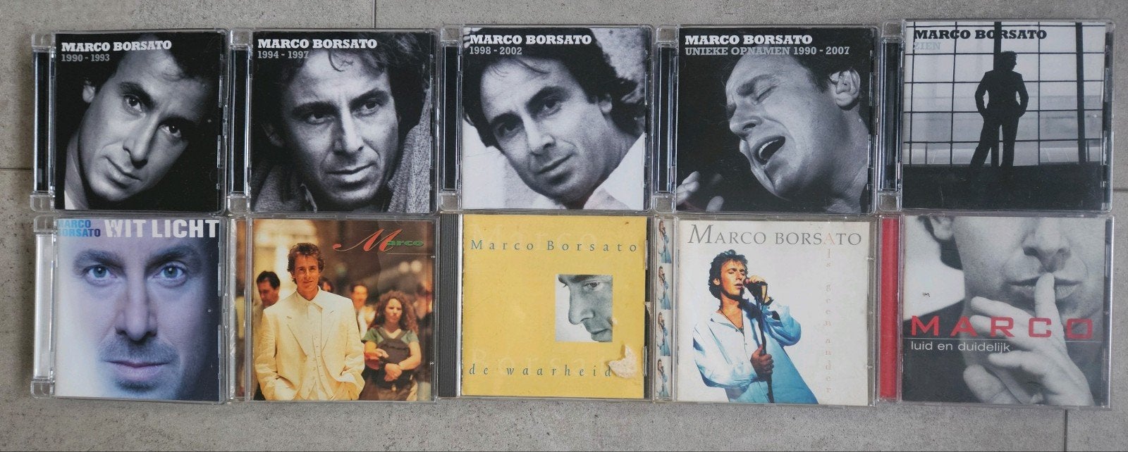 Marco Borsato cds, Verzamelen, Ophalen of Verzenden