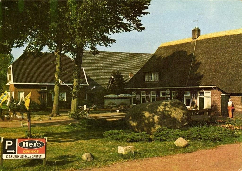 Bondscafe Nijenhuis, Gees [Dr.] - beschreven, Ophalen of Verzenden, 1960 tot 1980, Ongelopen, Drenthe