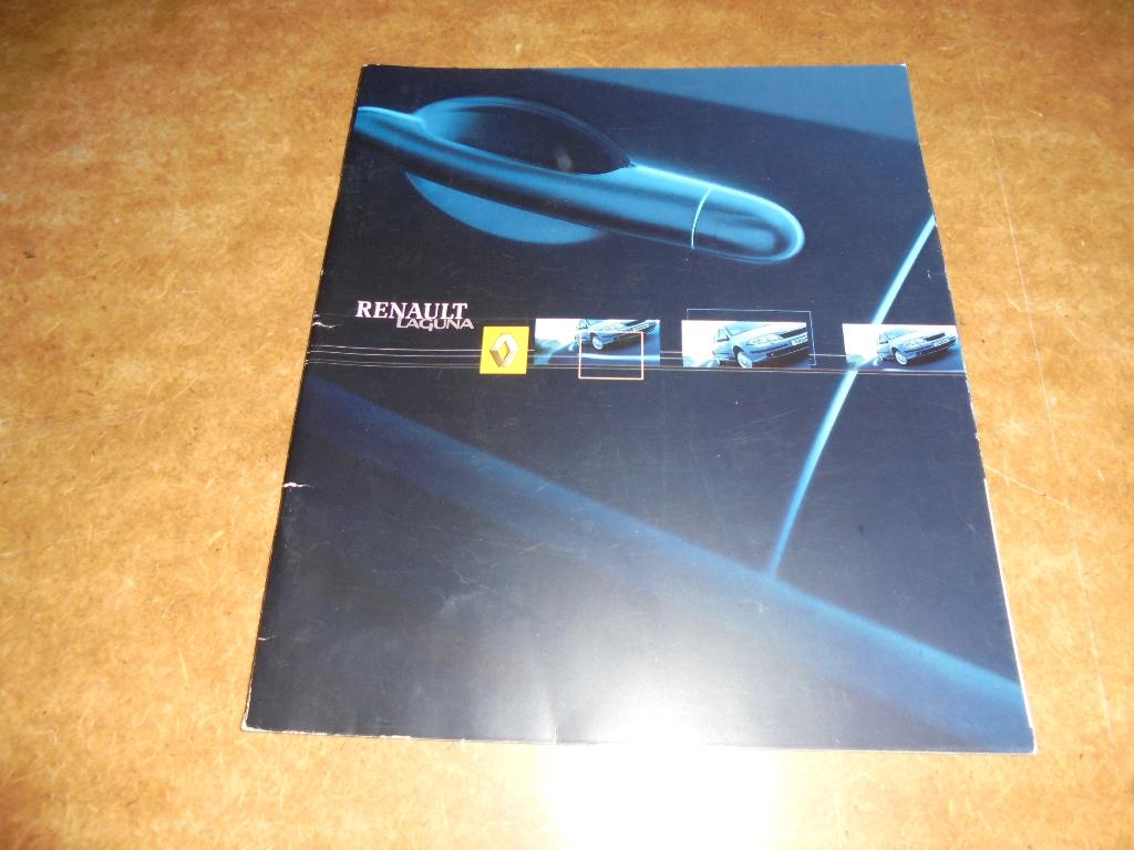 brochure Renault Laguna  2003, Ophalen of Verzenden, Gelezen, Renault