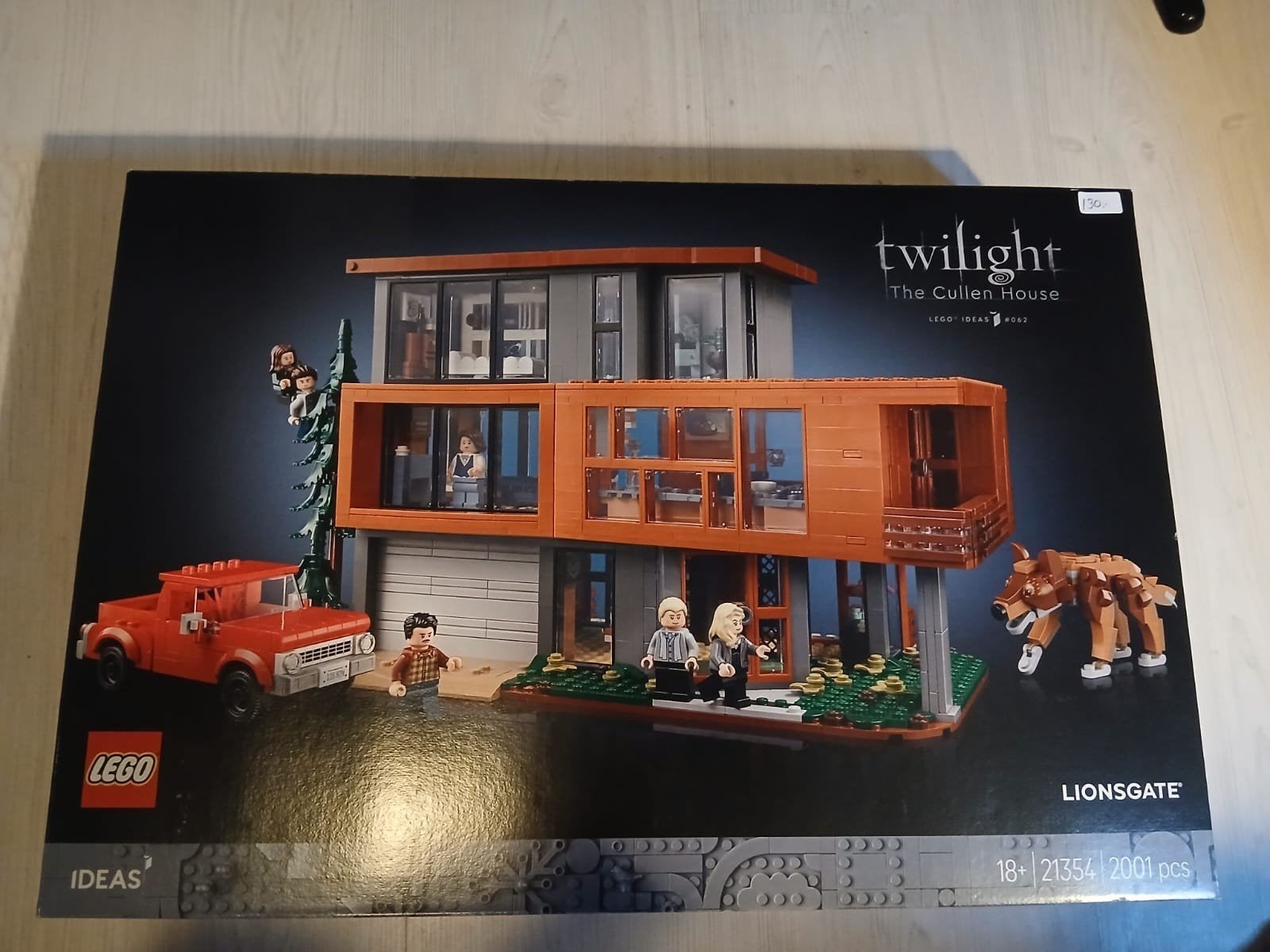lego ideas twilight huis, Ophalen, Zo goed als nieuw, Complete set, Lego