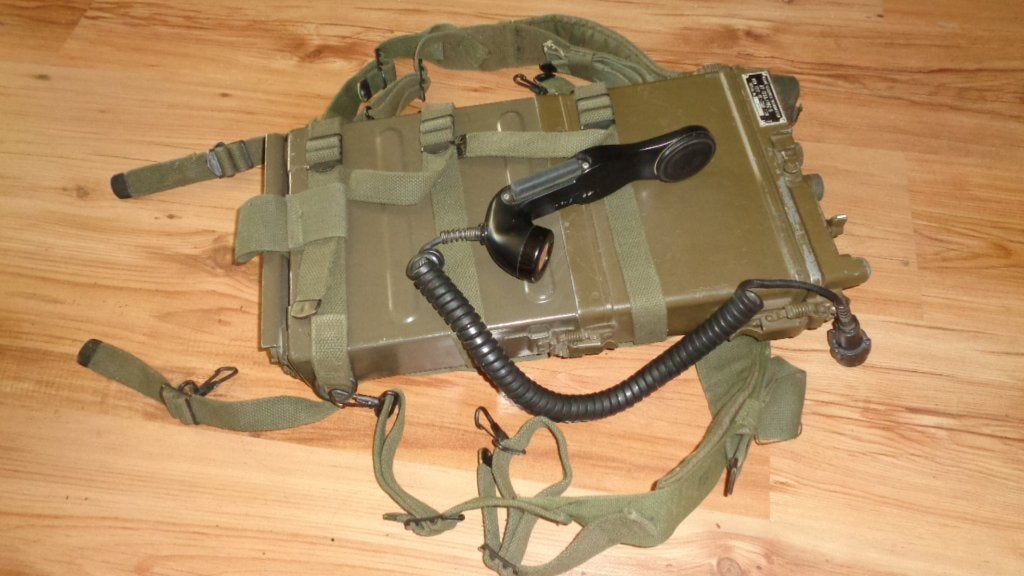 Veldradio model US army vietnam RT 175A / PRC-9 1963, Verzenden, Landmacht, Amerika, Overige typen