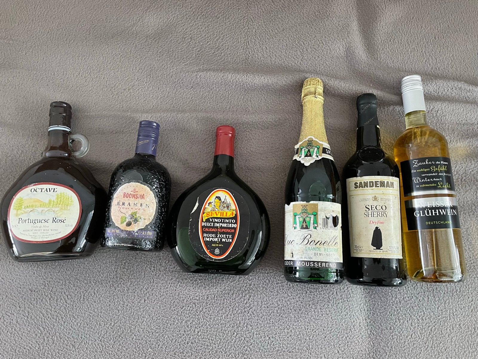 Diverse collectie wijnen en sterke dranken, Ophalen, Nieuw, Overige gebieden, Overige typen