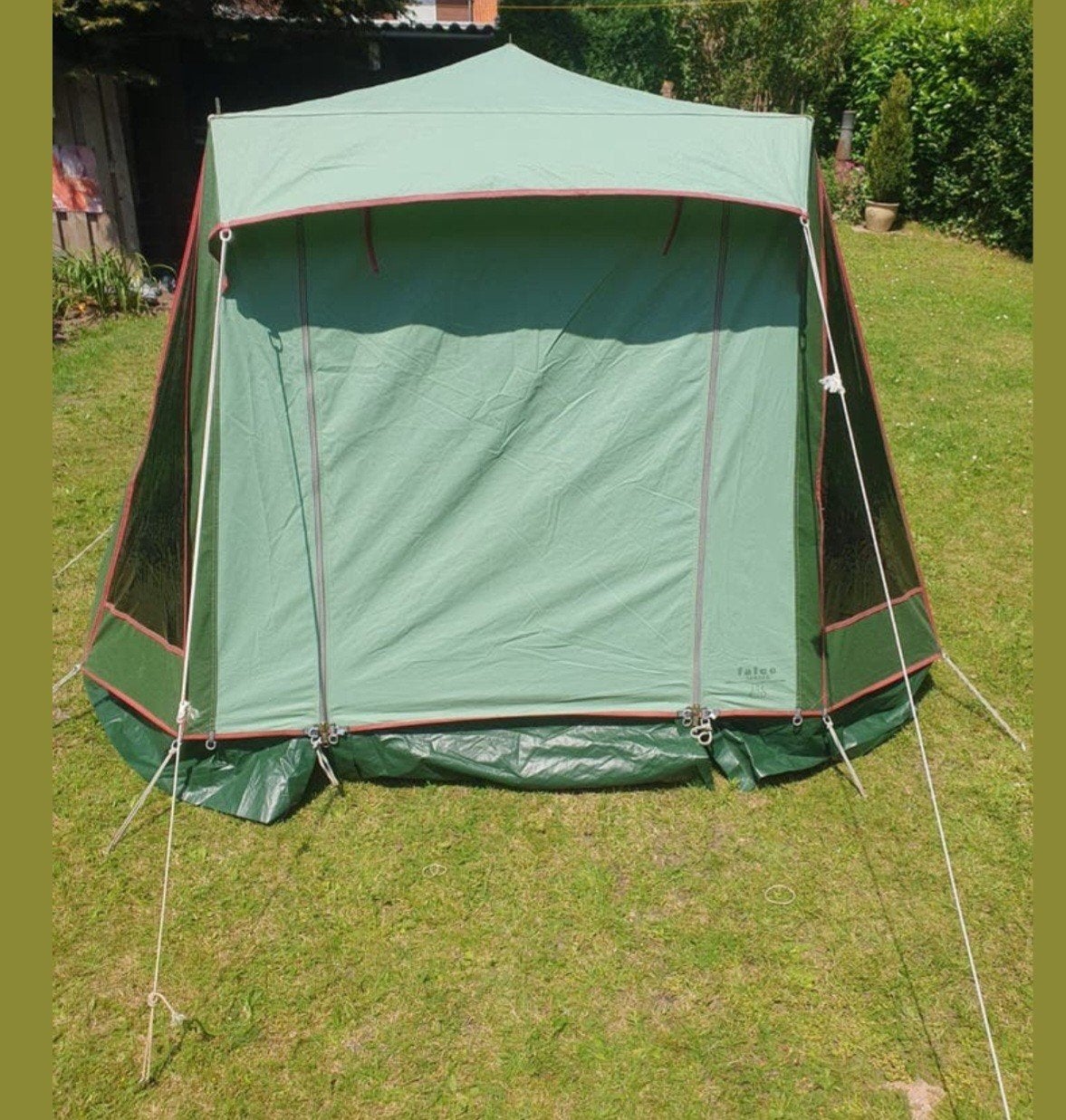 Falco tent, Caravans en Kamperen, Tenten, Ophalen, Tot en met 2