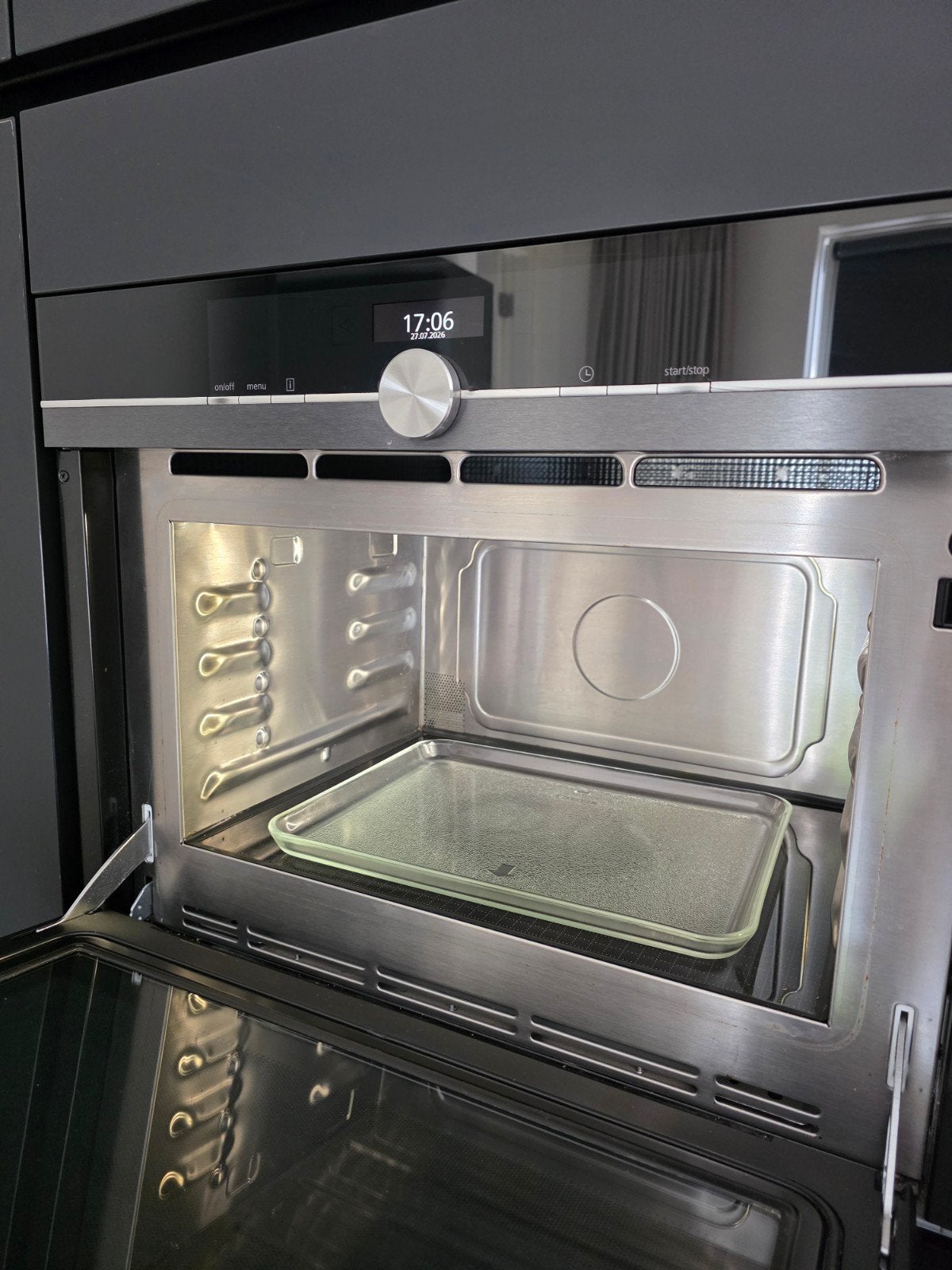 Siemens inbouw magnetron Siemens iQ700 CF834AGB1 studioLine, Ophalen