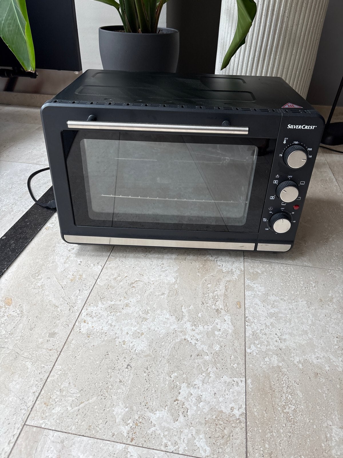 Silvercrest Mini-oven SGBR 1500 D4 - 2 jaar oud, Gebruikt, Silvercrest, Ophalen of Verzenden, Vrijstaand