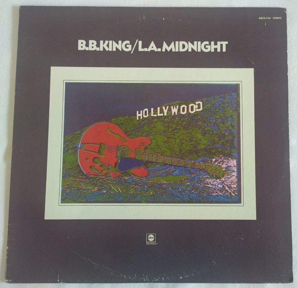 LP B.B. King - L.A. Midnight USA 1972 ABC Records ABCX-743, Originele persing, Ophalen of Verzenden, Zo goed als nieuw, 12 inch