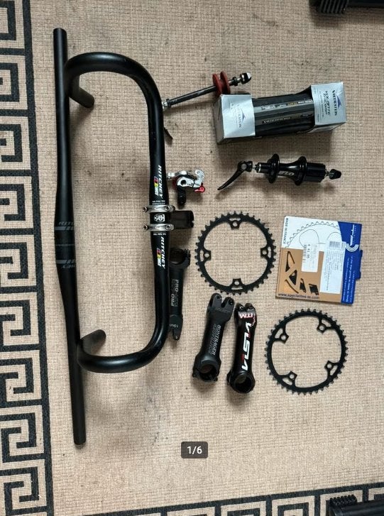 (Race)fietsonderdelen | uitverkoop! | zie omschrijving, Fietsen en Brommers, Overige merken, Overige typen, Ophalen of Verzenden