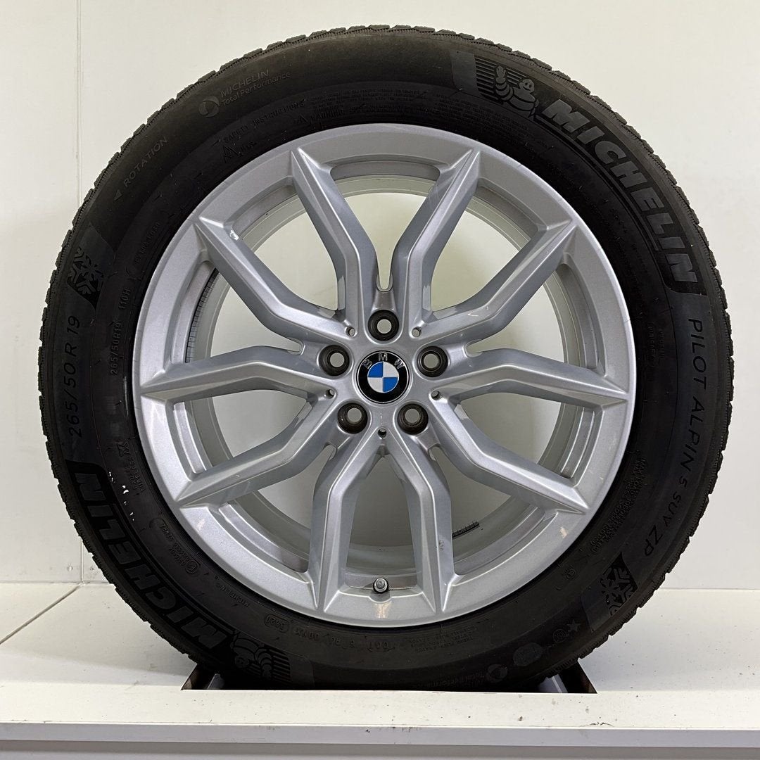 BMW X5 G05 EN X6 G06 SET VELGEN + WINTERBANDEN 19 INCH ORIG., 19 inch, Gebruikt, -, 265 mm