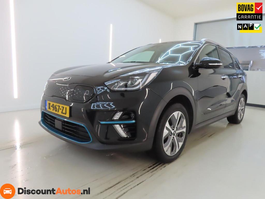 Kia E-Niro ExecutiveLine 64 kWh Full option 100% SOH, Auto's, Gebruikt, 1712 kg, 174 min, Zwart