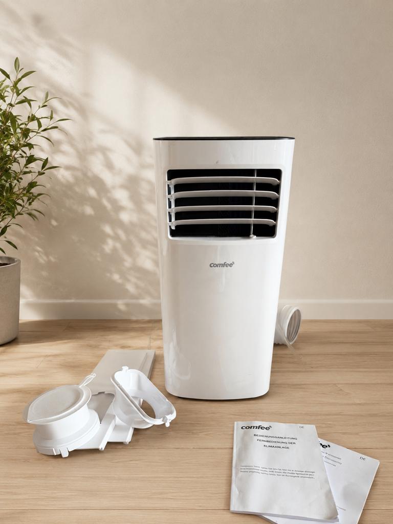 Comfee Mobiele Airco met Verwarmfunctie en Toebehoren, Witgoed en Apparatuur, Airco's, Ophalen, Minder dan 60 m³, 3 snelheden of meer