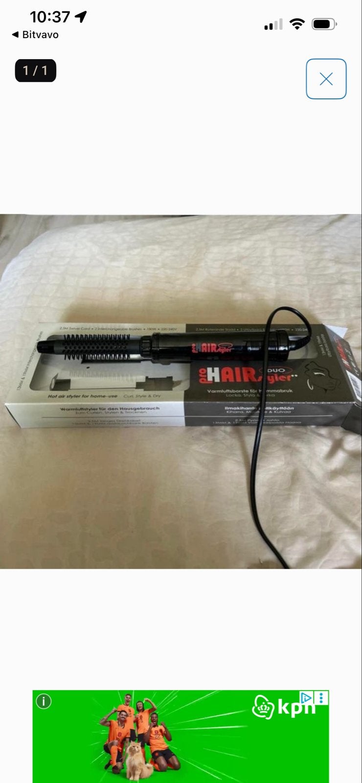 Nieuwe Pro Hairstyler - Ongebruikt, Ophalen of Verzenden, Nieuw, Krultang of Stijltang