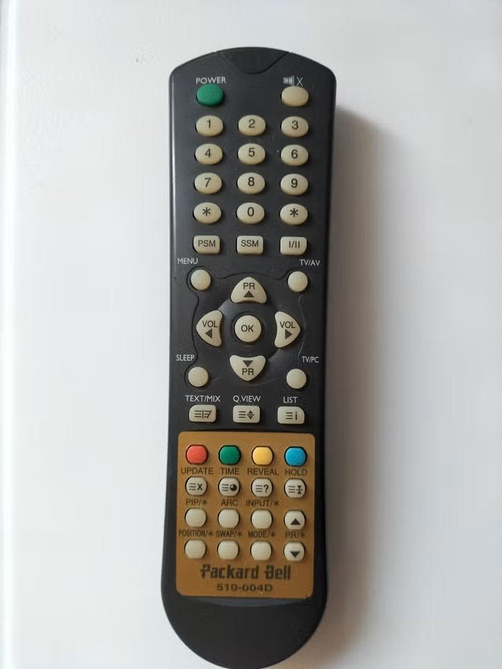 Packard Bell 510-004D Afstandsbediening voor TV, Ophalen of Verzenden, Tv