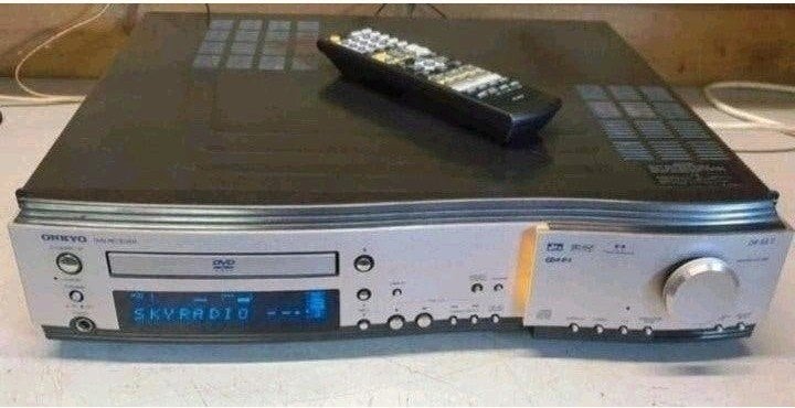 Onkyo home cinema receiver dr-s20 + afstandsbediening, Ophalen of Verzenden, Gebruikt, Overige merken