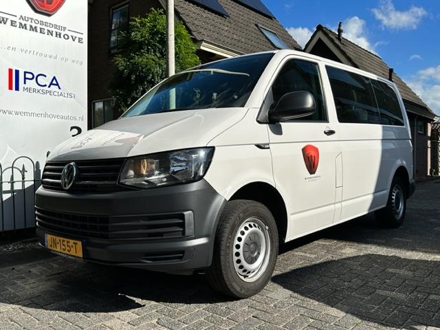 Volkswagen Transporter Kombi 9-Persoons EXCL. BTW 2.0 TDI L1, Voorwielaandrijving, Gebruikt, 255 €/maand, Wit