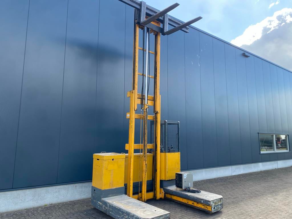 Zijlader 4-weg heftruck Baumann, Ophalen