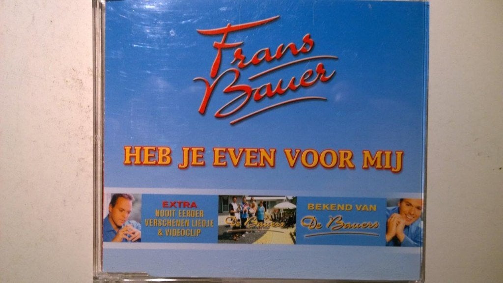 Frans Bauer - Heb Je Even Voor Mij, Ophalen of Verzenden, Zo goed als nieuw, Nederlandstalig