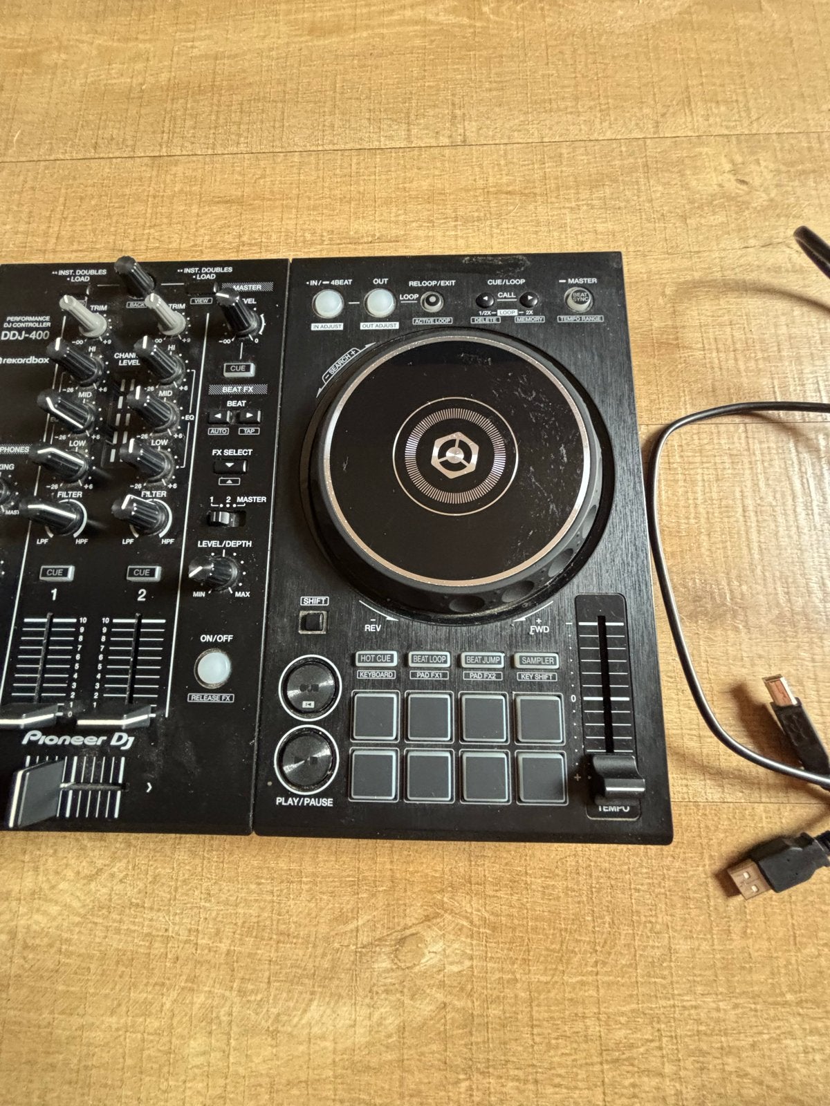 Pioneer DJ DDJ-400 DJ-controller, Ophalen, Gebruikt, Dj-set, Pioneer