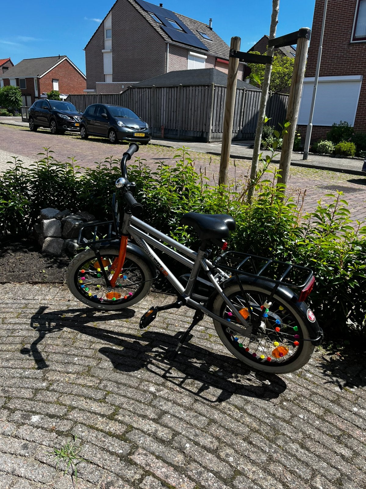 Loekie kinderfiets 16 inch, Ophalen of Verzenden, Gebruikt, 16 tot 20 inch