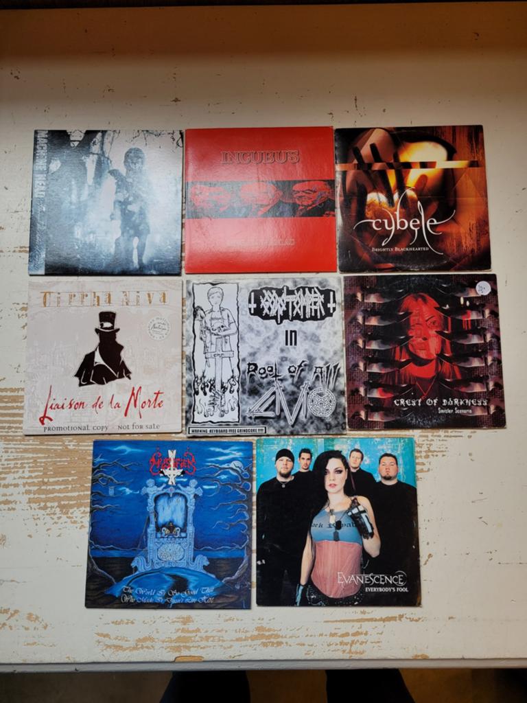 Verzameling van 9 metal cd's - Limited Editions, Ophalen, Gebruikt