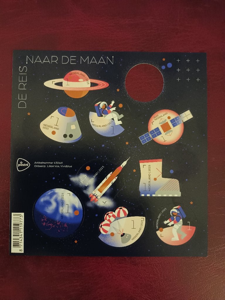 Op reis naar de maan uit 2023 > Luxe postfris > Kijk !, Verzenden, Na 1940, Postfris