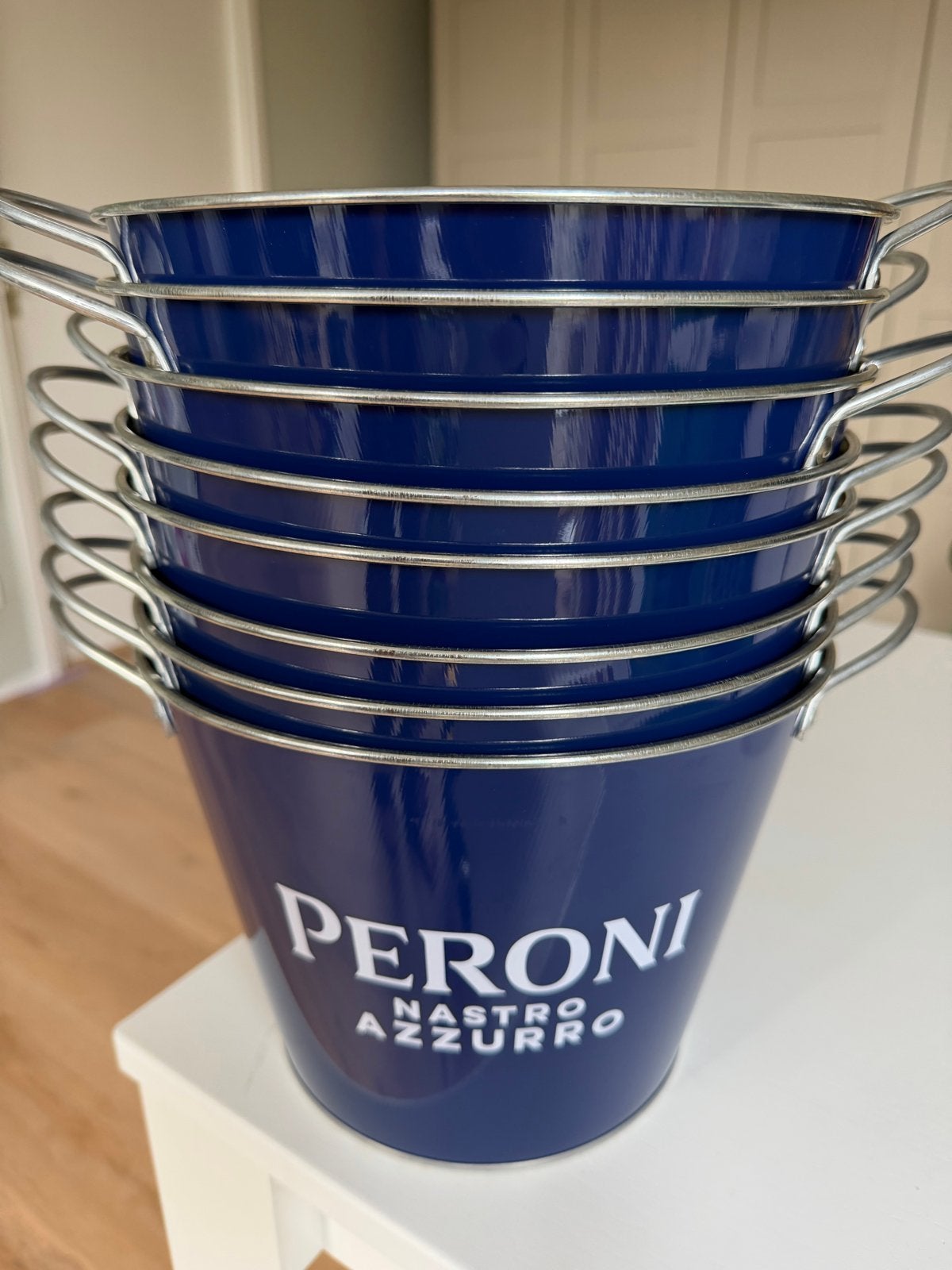 Peroni Nastro Azzurro bieremmer, Verzamelen, Ophalen, Nieuw, Overige typen, Overige merken