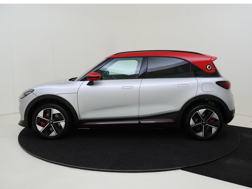 smart #1 BRABUS 66 kWh, Auto's, Smart, Automaat, 428 pk, Alcantara, Zilver of Grijs