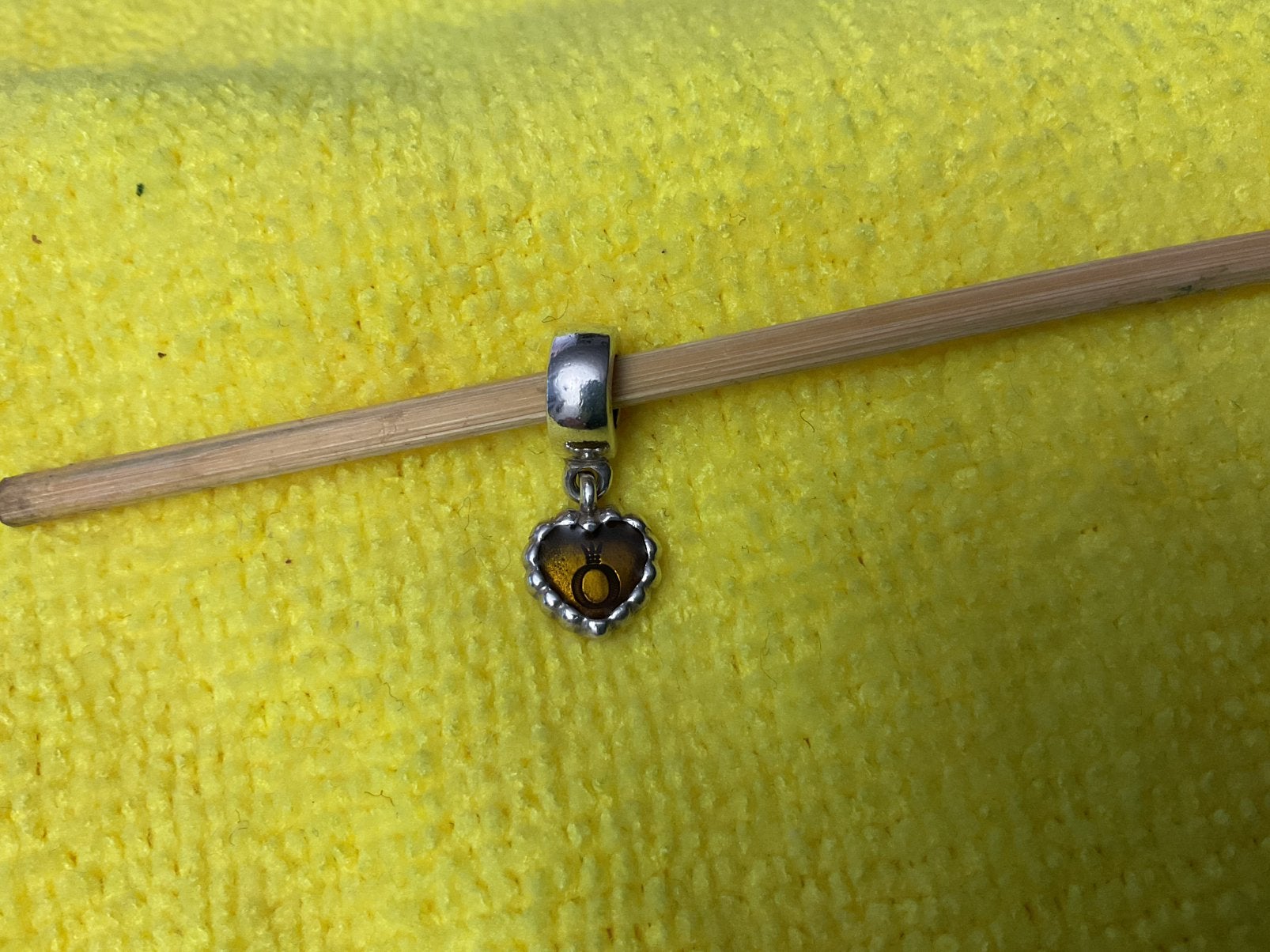 Pandora Hanger met Hartje, Verzenden, Zo goed als nieuw, Zilver, Pandora
