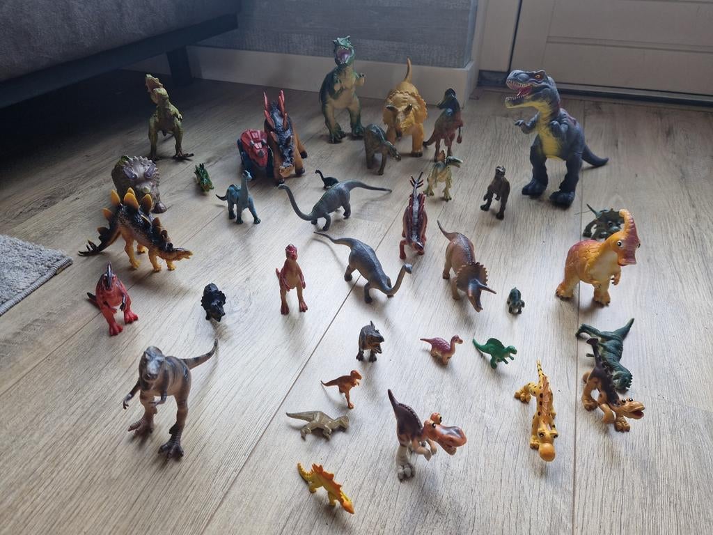 Verzameling dino's, Ophalen of Verzenden, Zo goed als nieuw, Beeldje of Figuurtje
