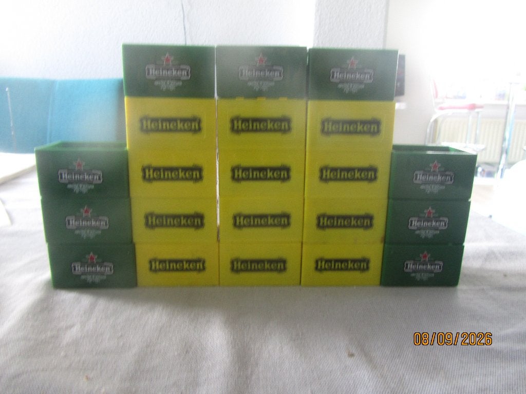 Bier Kratjes Heineken Openers, Ophalen of Verzenden, Gebruikt, Overige typen, Heineken