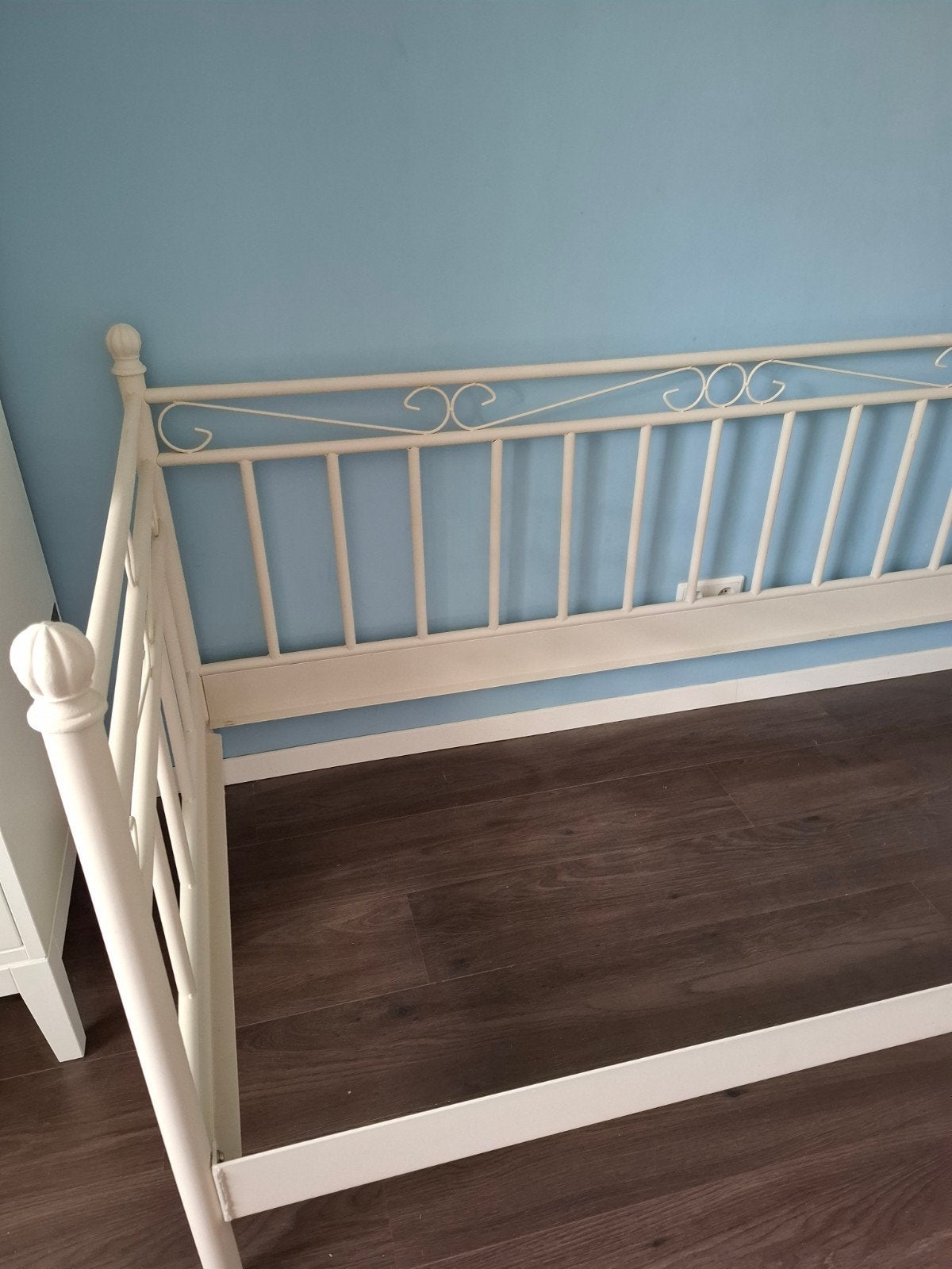 Bed, Ophalen, 180 cm of meer, 85 tot 100 cm, Lattenbodem