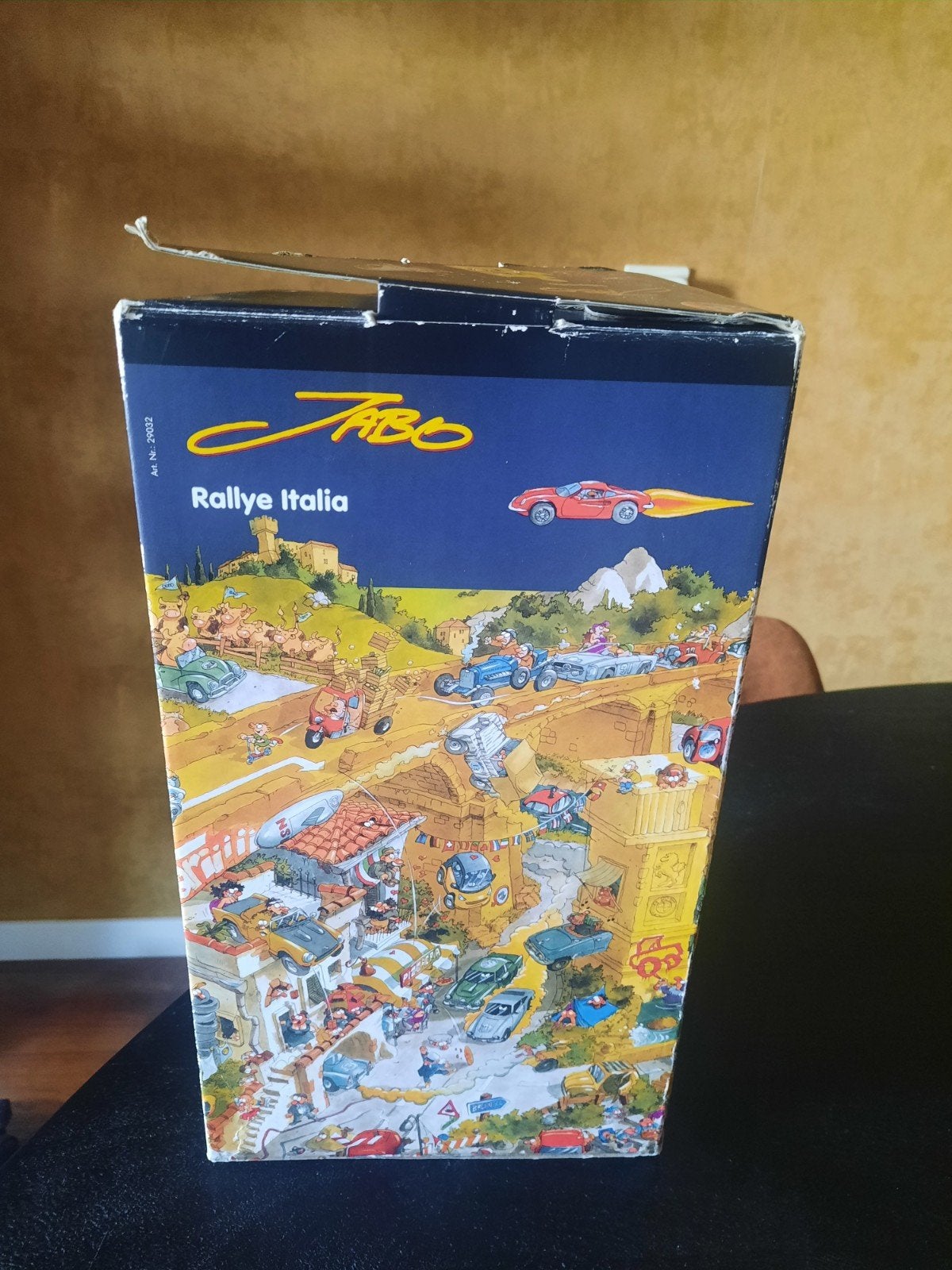 Heye puzzel JABO Ralley italia 1500st artno. 29032 + poster, Ophalen of Verzenden, 500 t/m 1500 stukjes