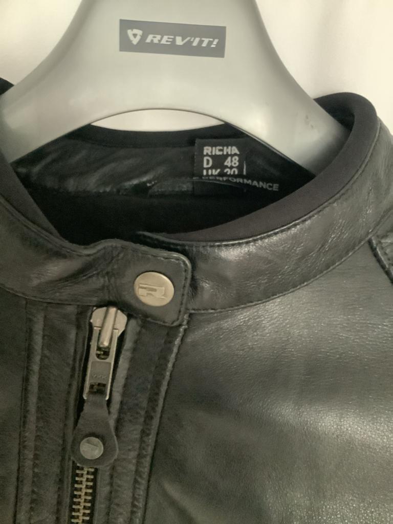 Richa leren motorjas Dames - Maat 48 (UK 20), Motoren, Kleding | Motorkleding, Ophalen of Verzenden, Tweedehands, Dames, Jas | leer