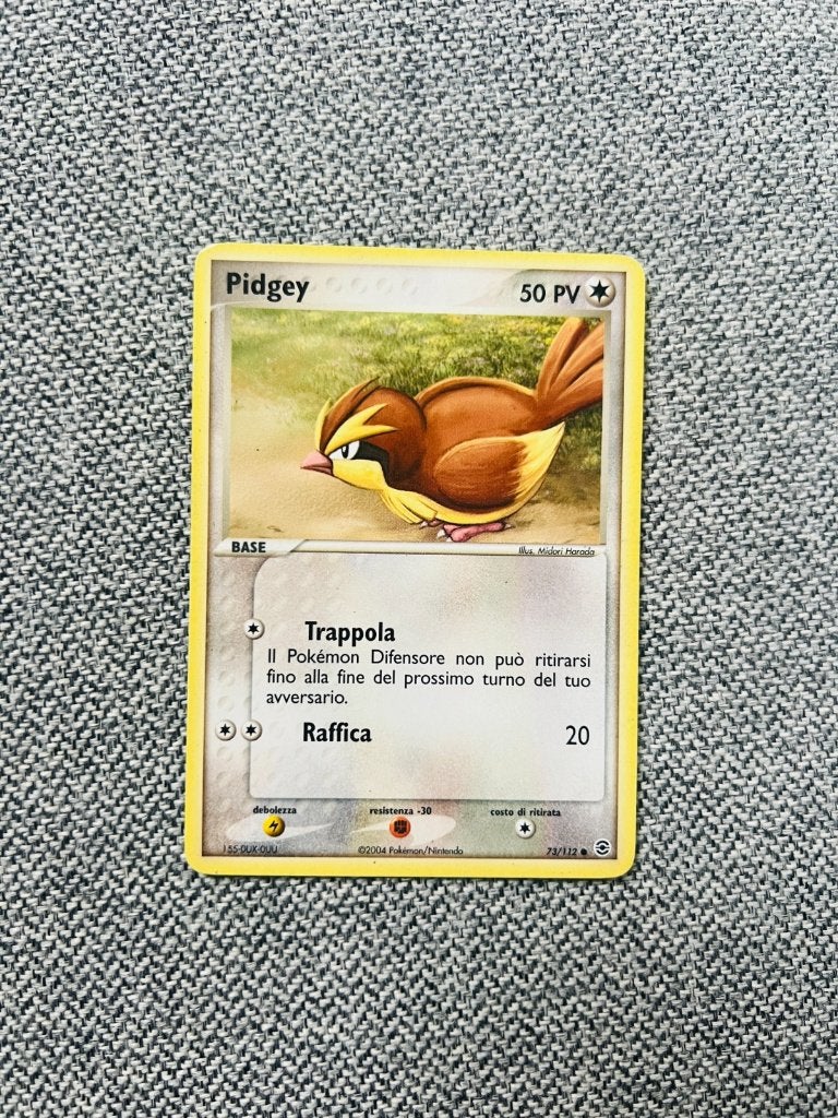 Pidgey 73/112 Ex Fire Red Leaf Green Pokemon, Hobby en Vrije tijd, Verzenden, Zo goed als nieuw, Losse kaart, Foil