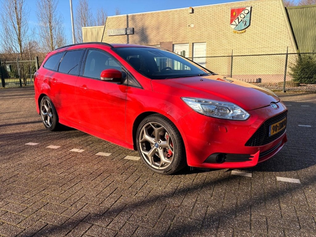 ✅Ford Focus 2.0 ST-2 250 PK 198370KM NAP✅, 4 cilinders, Leder en Stof, Handgeschakeld, Lichtsensor