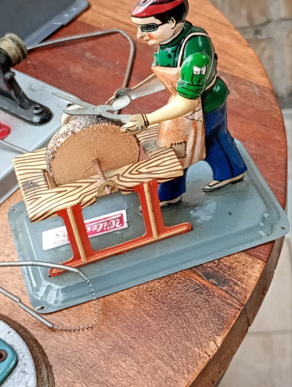 Wilesco Stoommachine met 3 Accessoires., Antiek en Kunst, Ophalen of Verzenden
