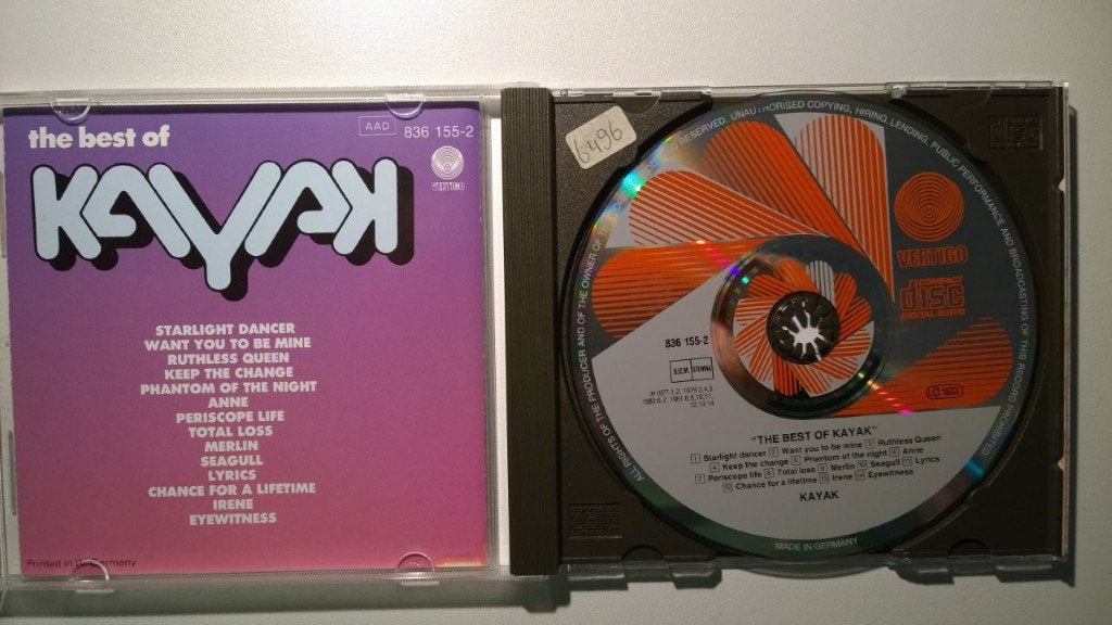 Kayak - The Best Of Kayak, Ophalen of Verzenden, 1980 - 1989, Zo goed als nieuw